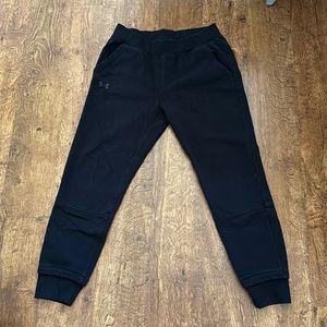 Men’s Under Armour Black Joggers Size MEDIUM
